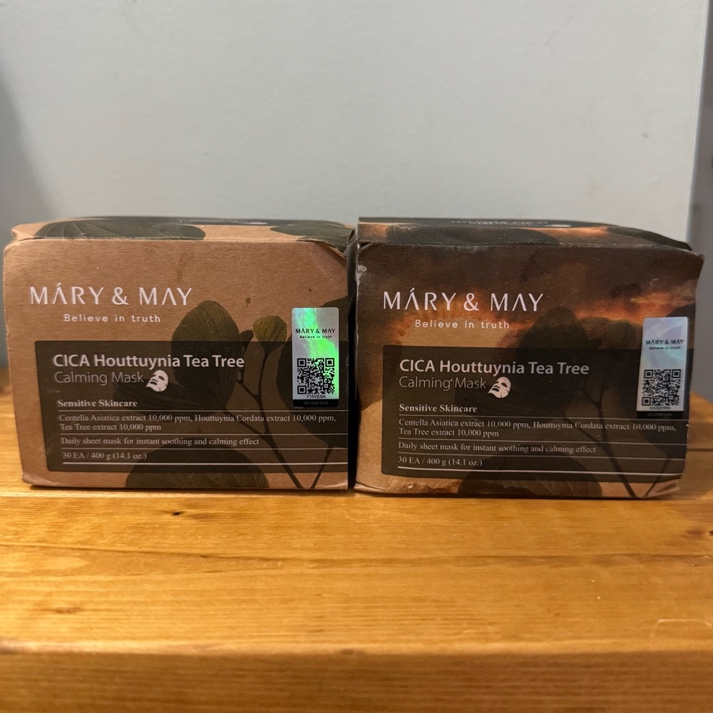 Mary & May CICA Houttuynia Tea Tree Calming Mask